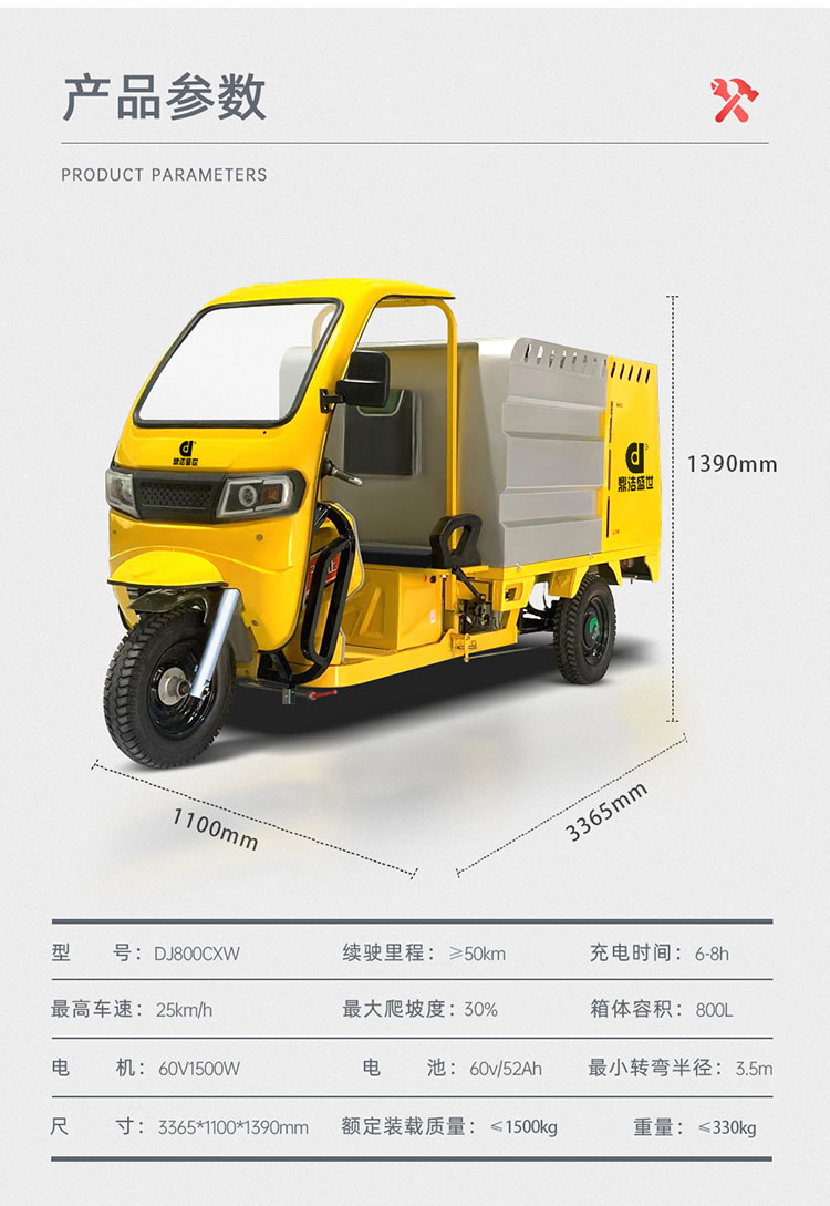 鼎潔盛世DJ800CXW電動(dòng)高壓清洗車59